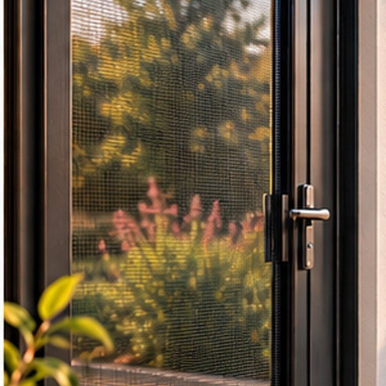 Insektenschutzgitter an Terrassentür – Heilbronn